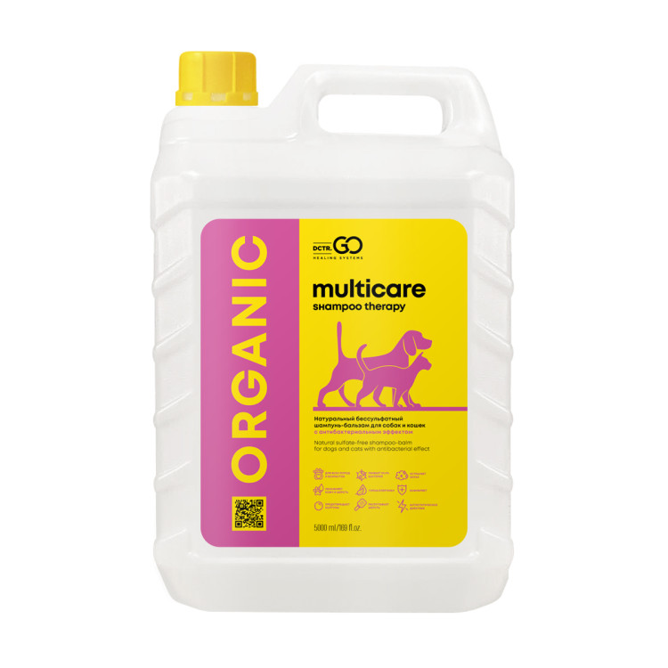 Dctr.Go Шампунь-бальзам для животных  Sнampoo Therapy "Мультиуход" 5000 мл в Ижевске