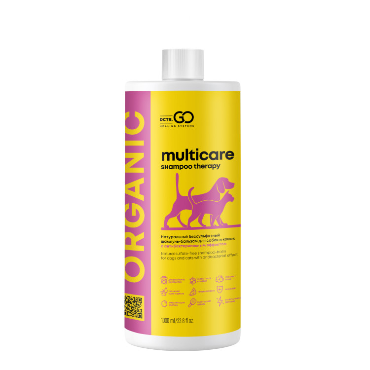Dctr.Go Шампунь-бальзам для животных Sнampoo Therapy "Мультиуход" 1000 ml в Ижевске